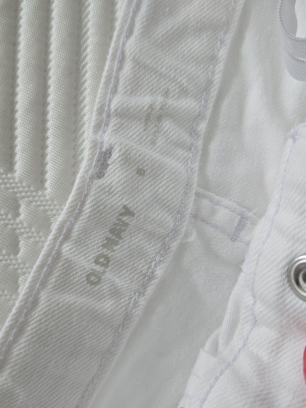 White Kid’s Girl Cotton Shorts
